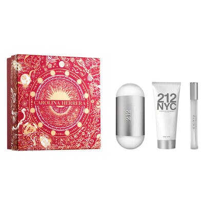 212 NYC SET PARA MUJER EAU DE TOILETTE+ BODY LOTION + EAU DE TOILETTE